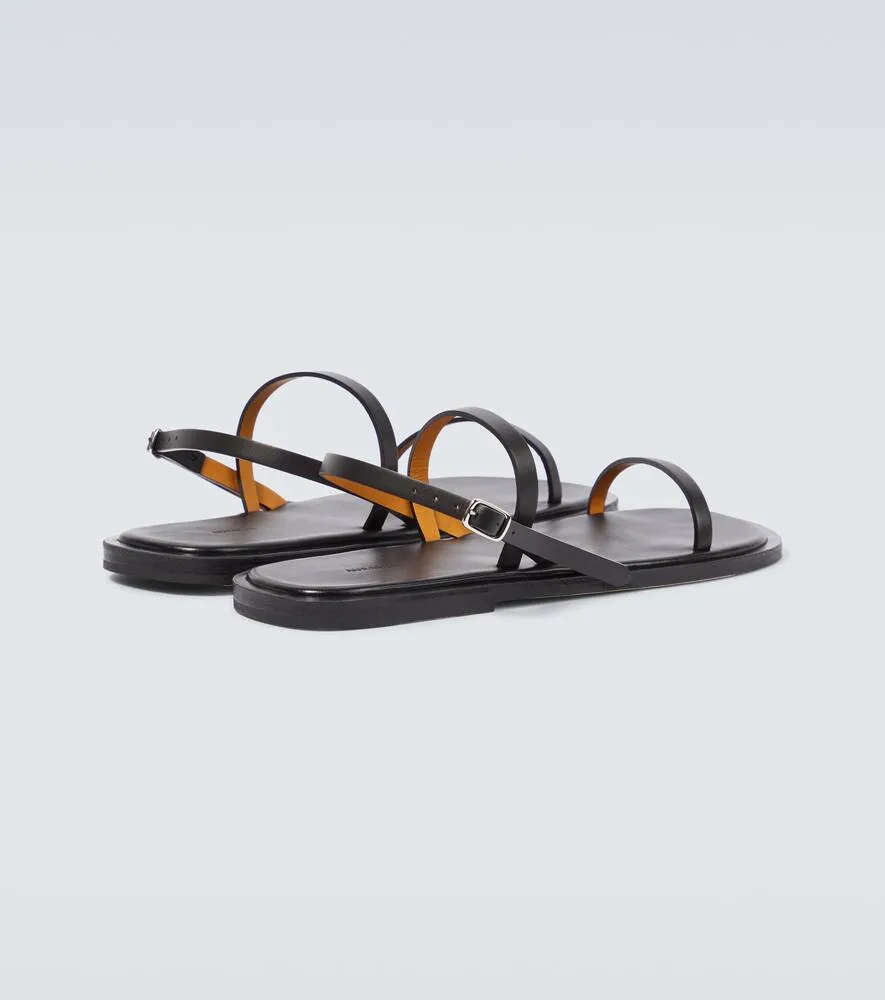 Auralee Leather sandals