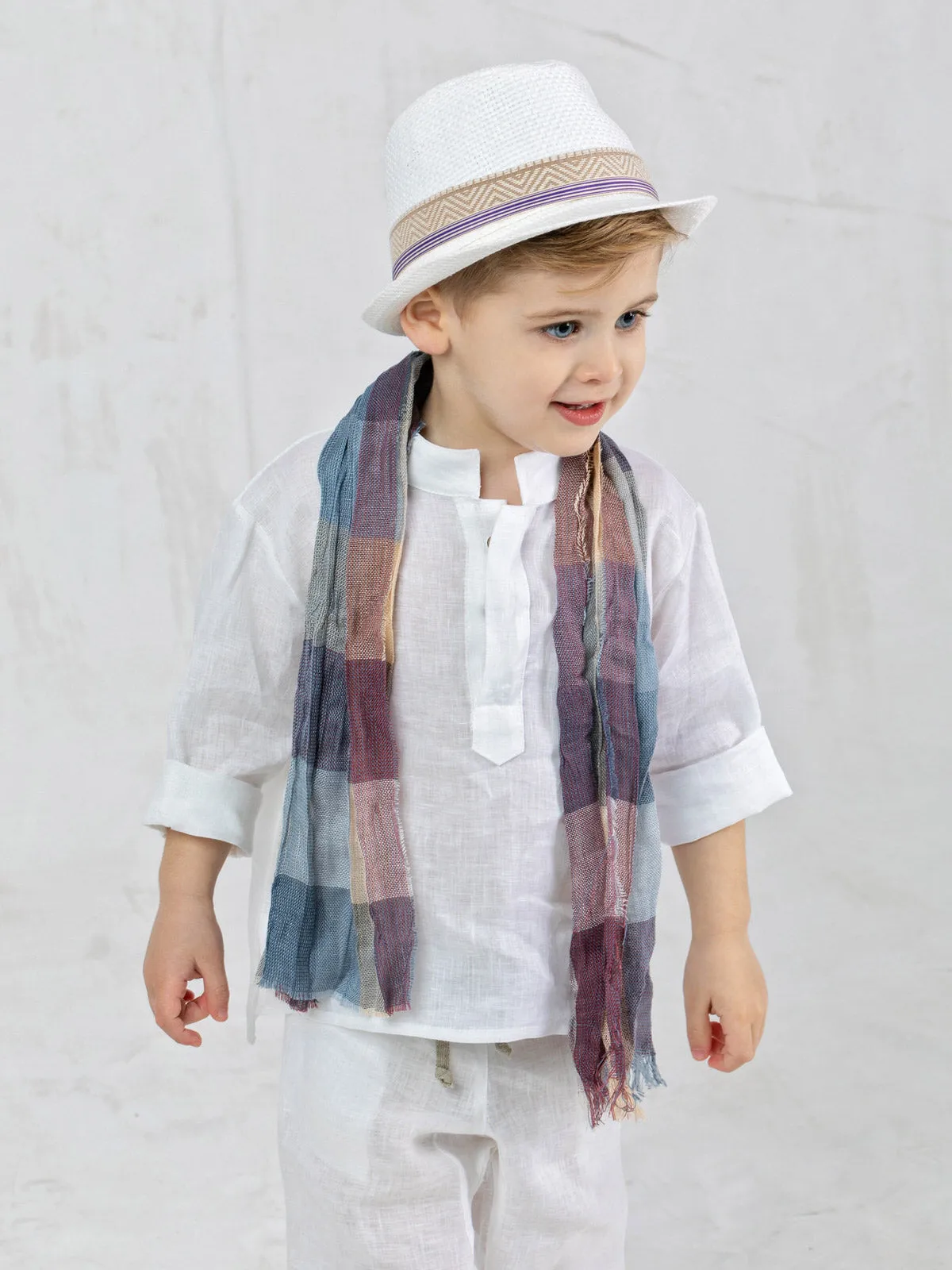 Boy's Baptism outfit 4pcs in boho style - ORION
