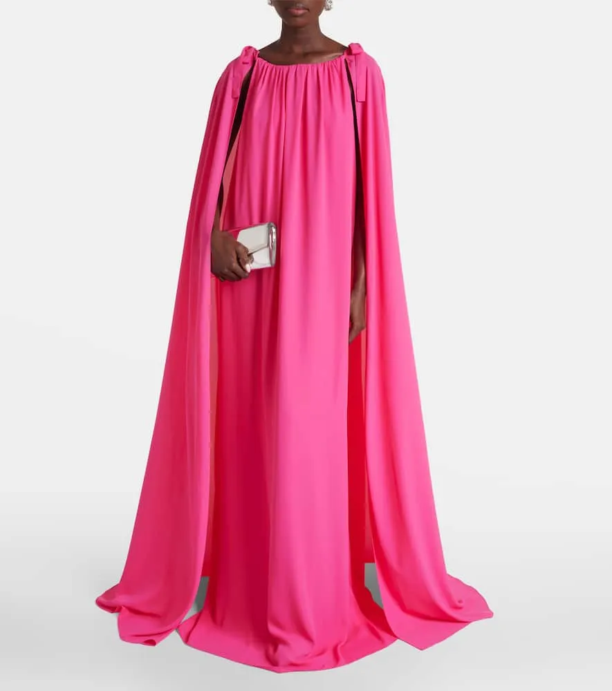 Carolina Herrera Caped gown