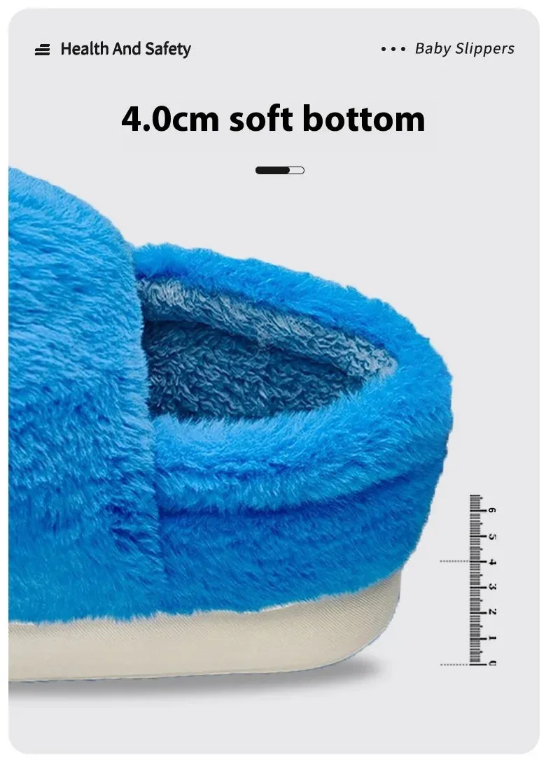 Doraemon Winter Cartoon Cotton Slippers omen Cute Soft Slippers Kawaii Gift