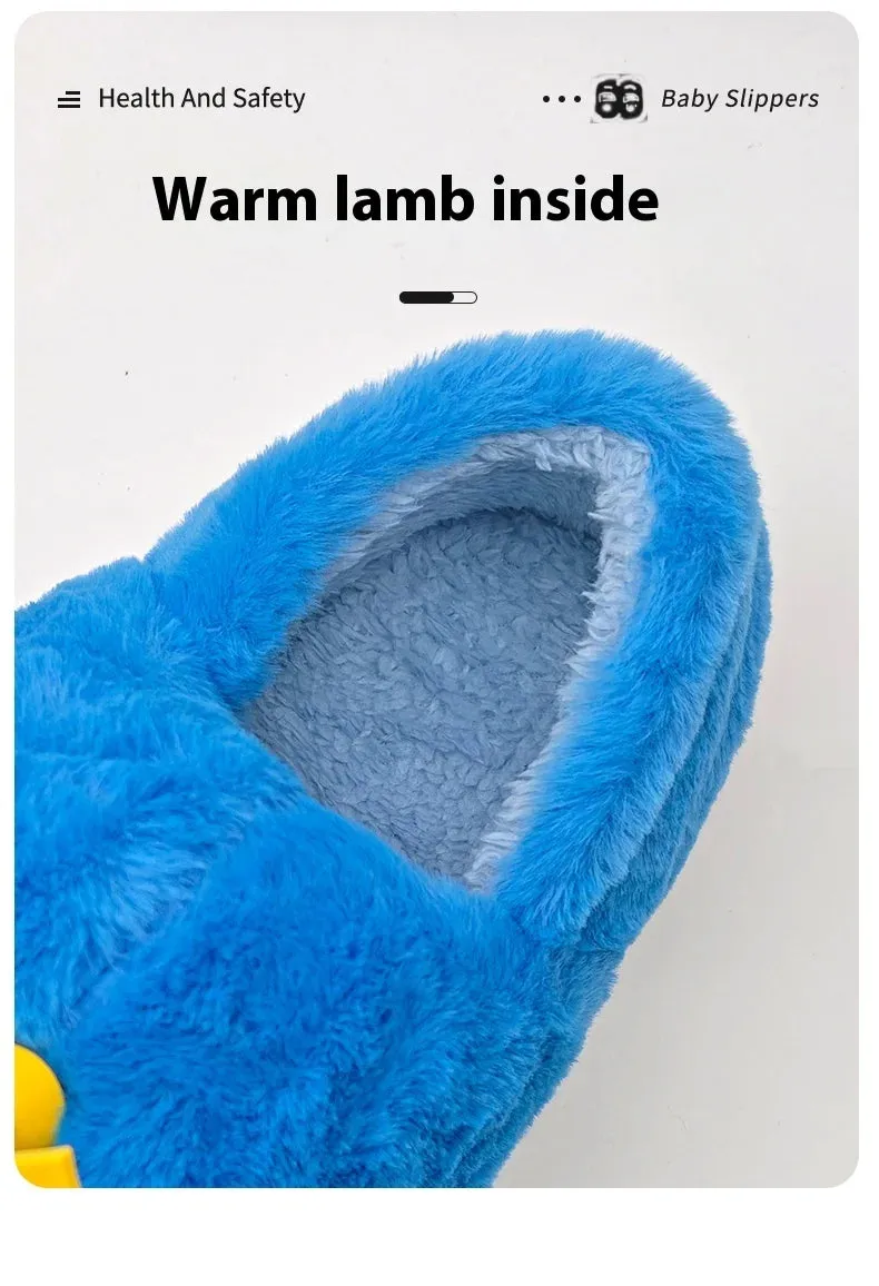 Doraemon Winter Cartoon Cotton Slippers omen Cute Soft Slippers Kawaii Gift