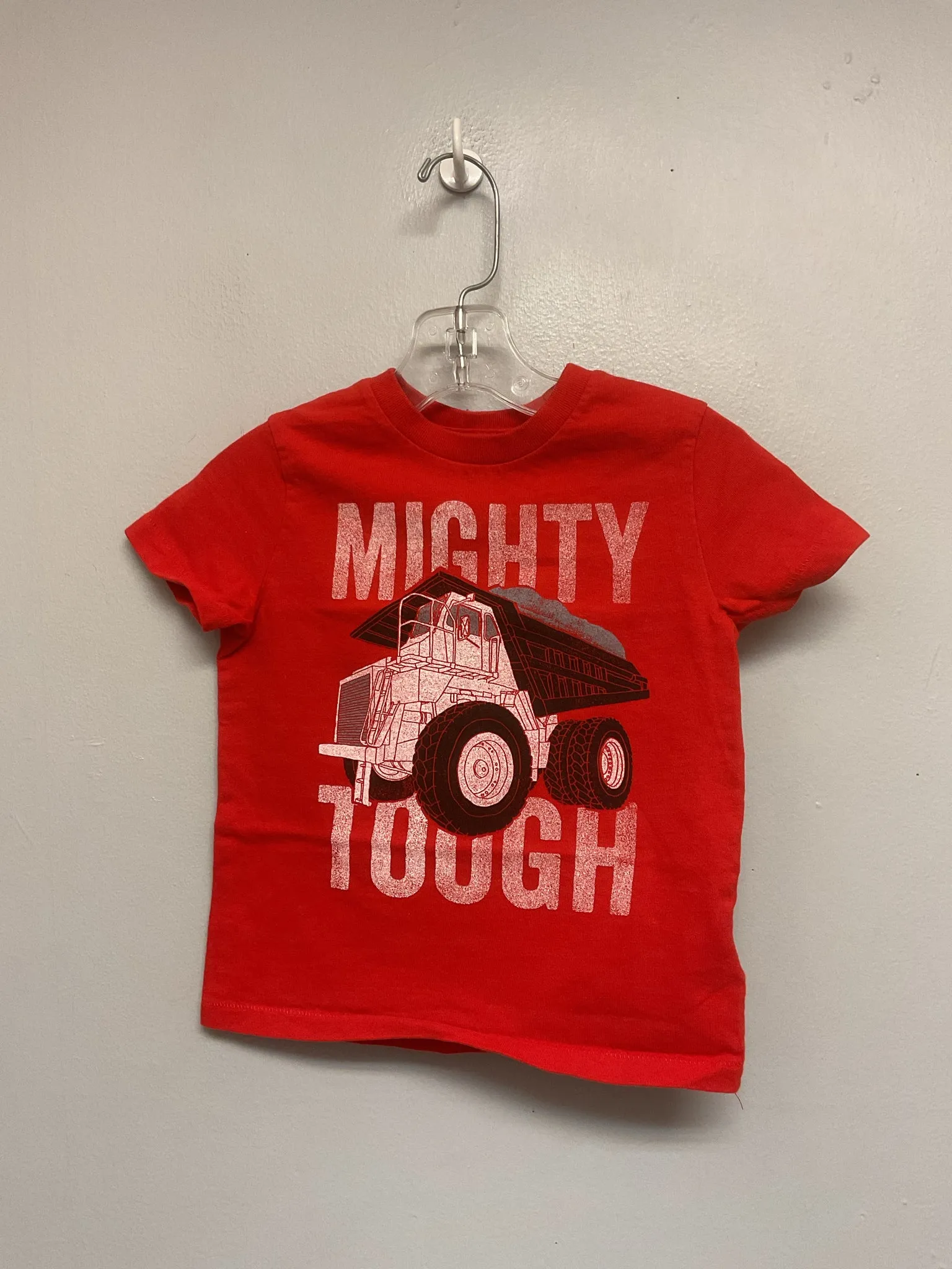 Gap Size 18M Red Truck Cotton Infant Boys Onesies & Tees