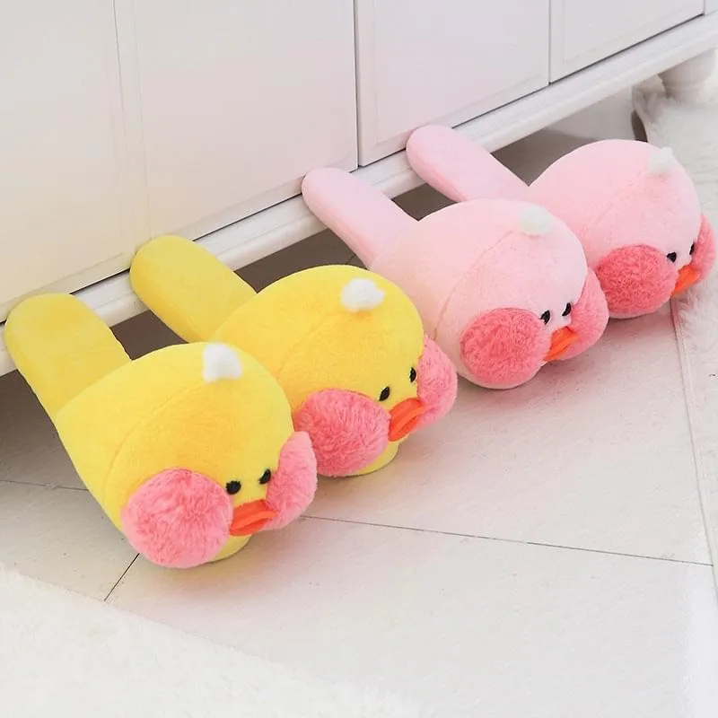 Kawaii Quackers Cotton Slippers