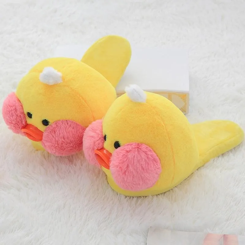 Kawaii Quackers Cotton Slippers