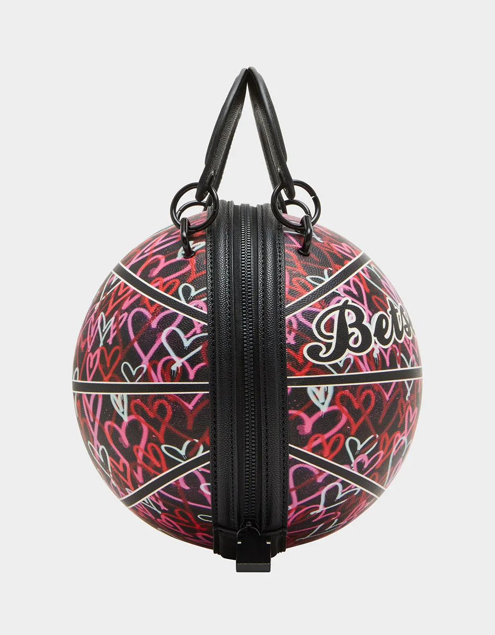 KITSCH BETSEY BALL BAG BLACK MULTI
