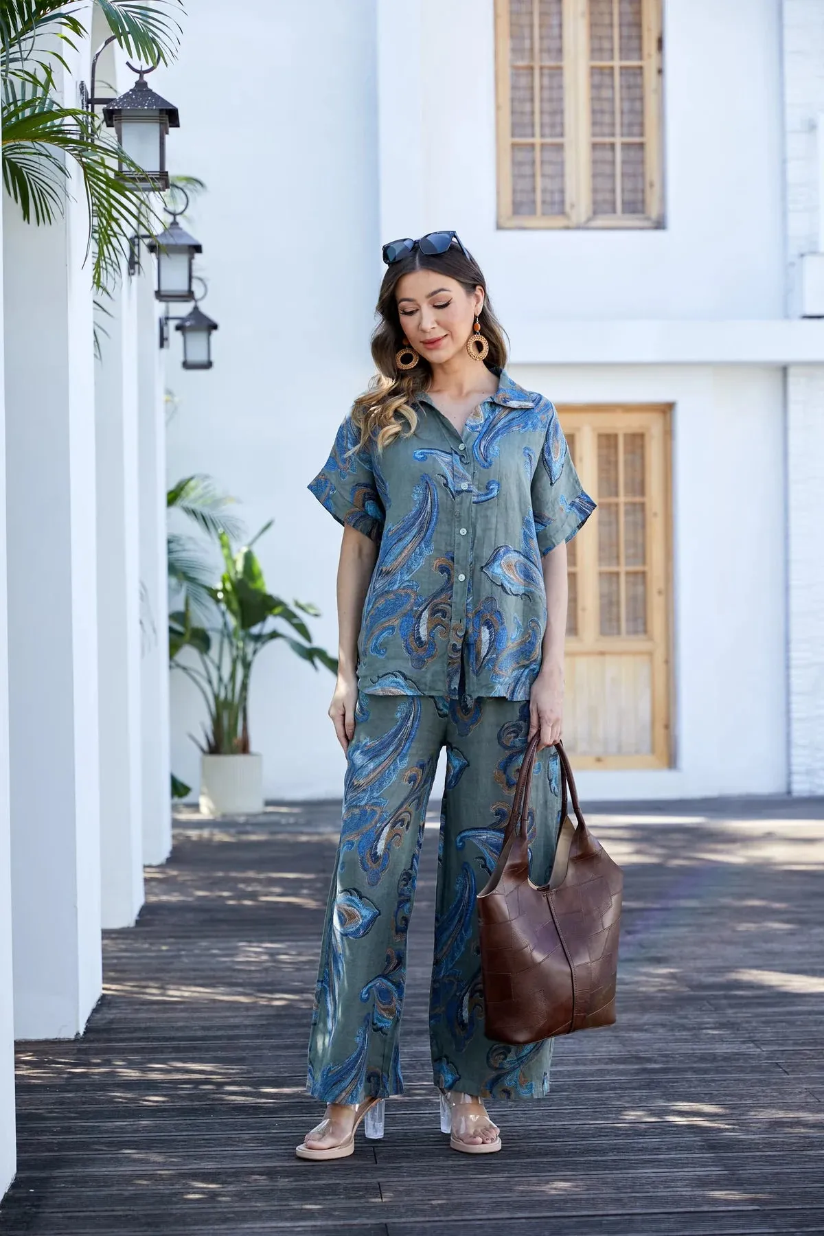 Lorenza Shirt - Military