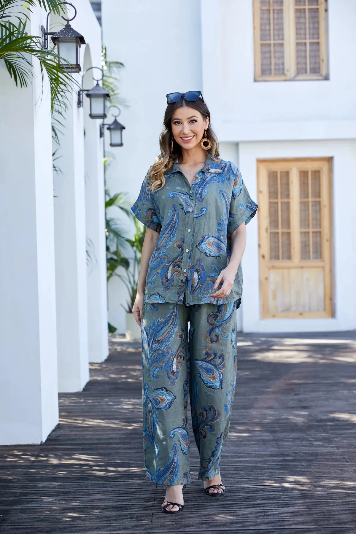 Lorenza Shirt - Military