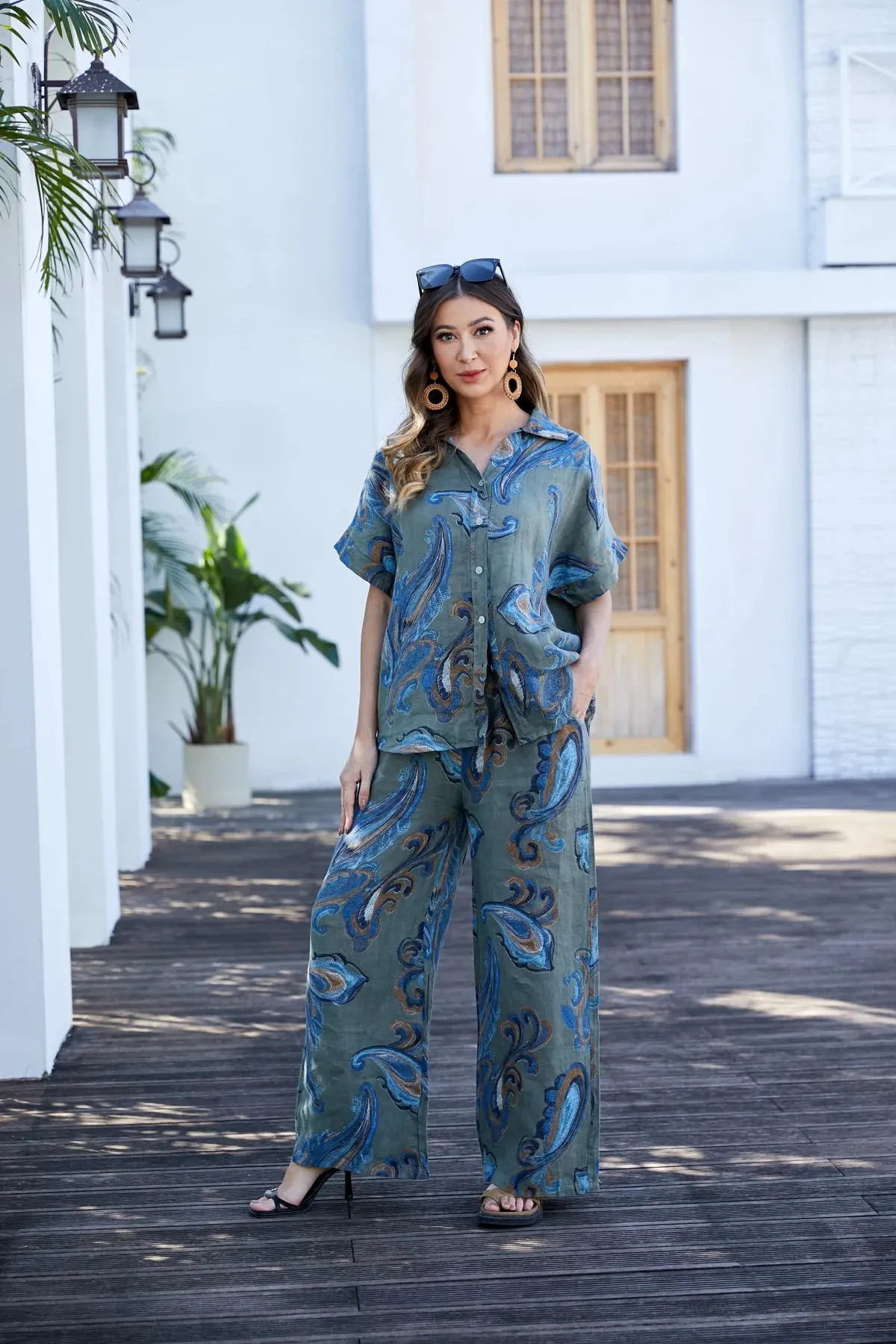 Lorenza Shirt - Military
