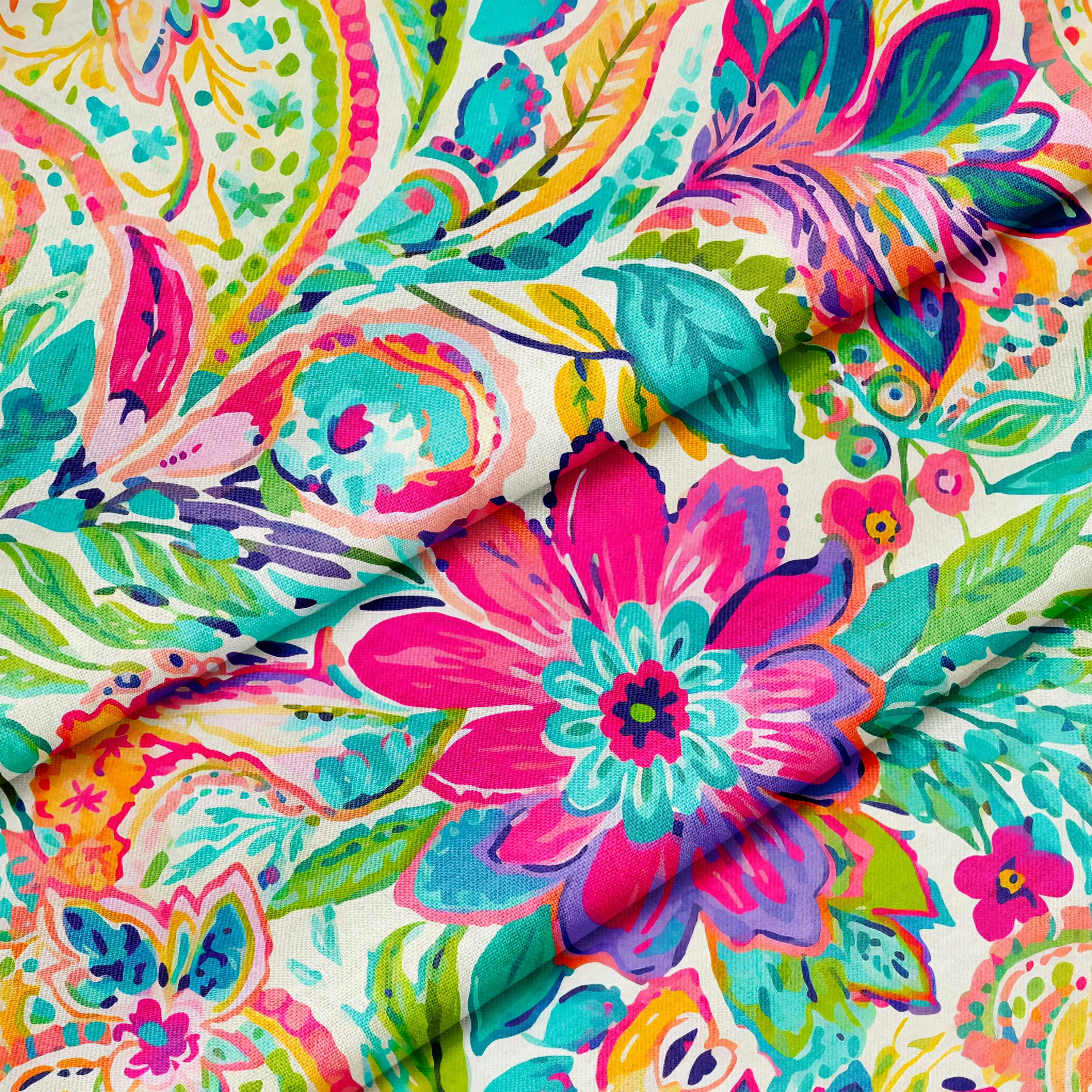 Paisley Paradise – 100% Quilting Cotton Fabric by the Yard