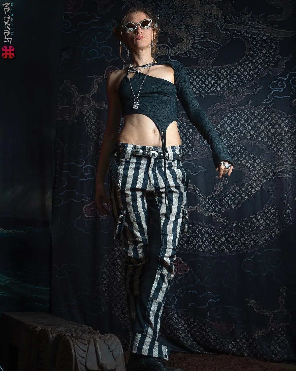 Pants Woman / Though Linen  - CIRKUS FREAK