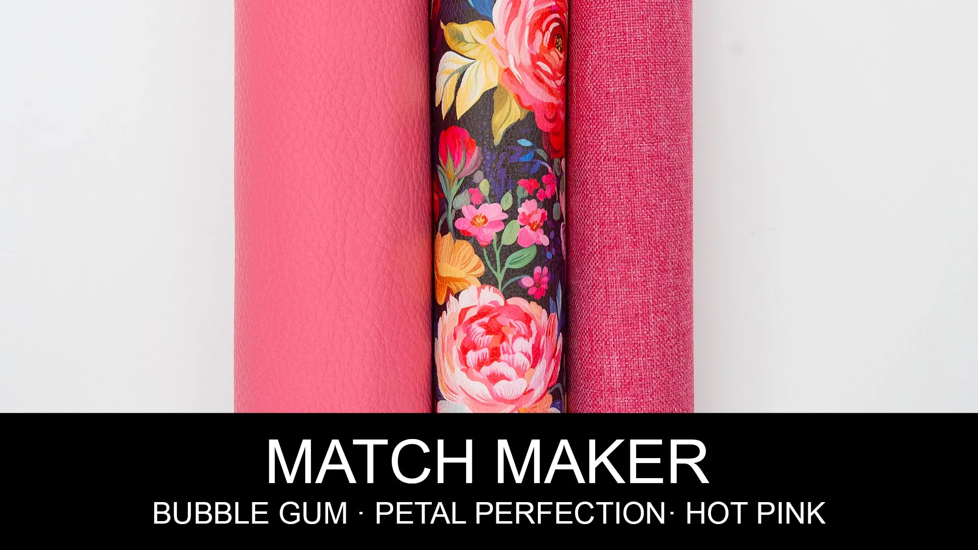 Petal Perfection Printed Vinyl 18" x 53" Roll | Pebble Texture