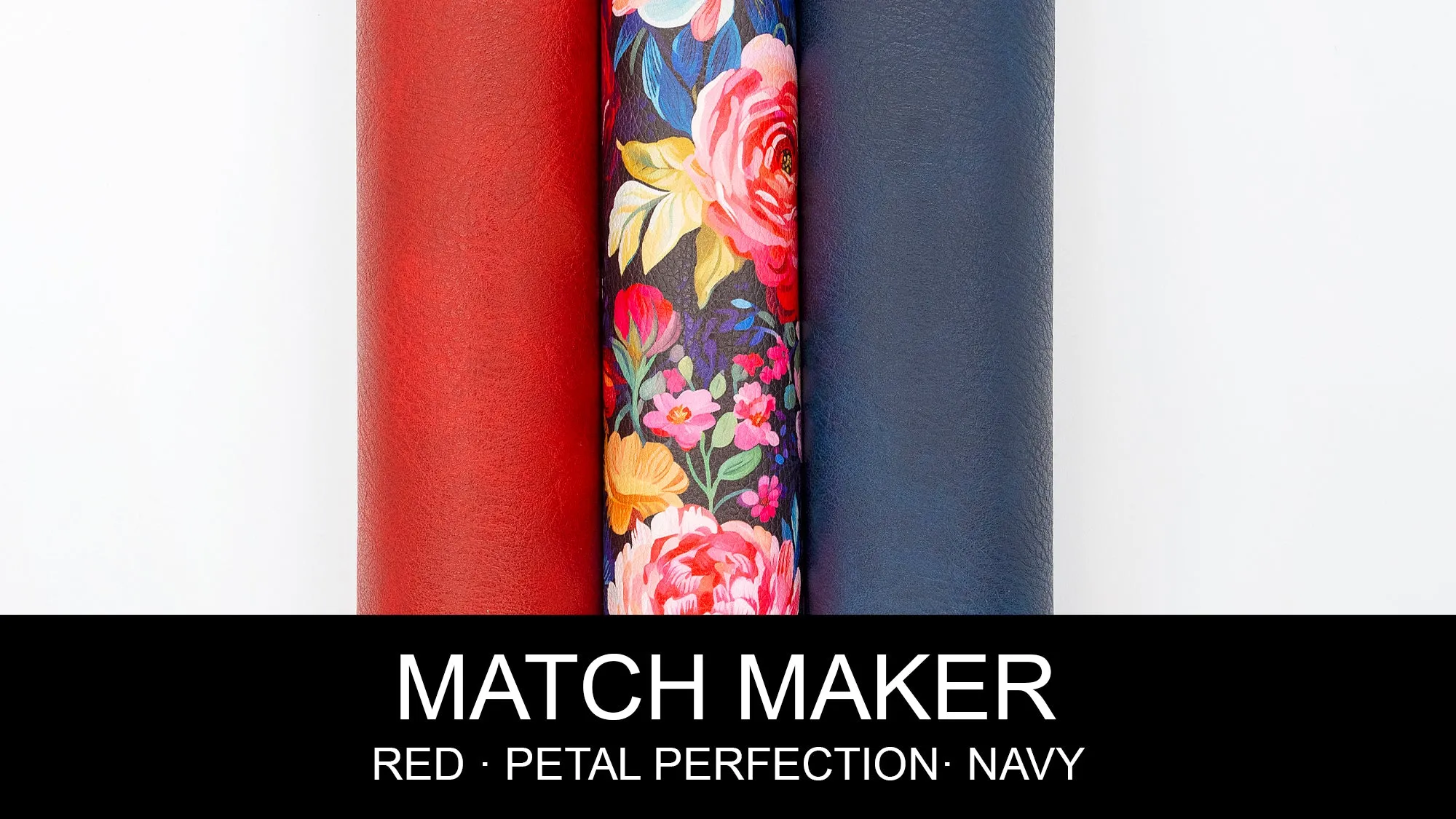 Petal Perfection Printed Vinyl 18" x 53" Roll | Pebble Texture