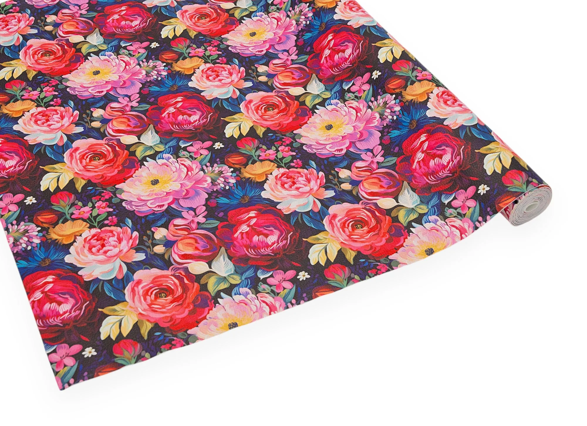 Petal Perfection Printed Vinyl 18" x 53" Roll | Pebble Texture