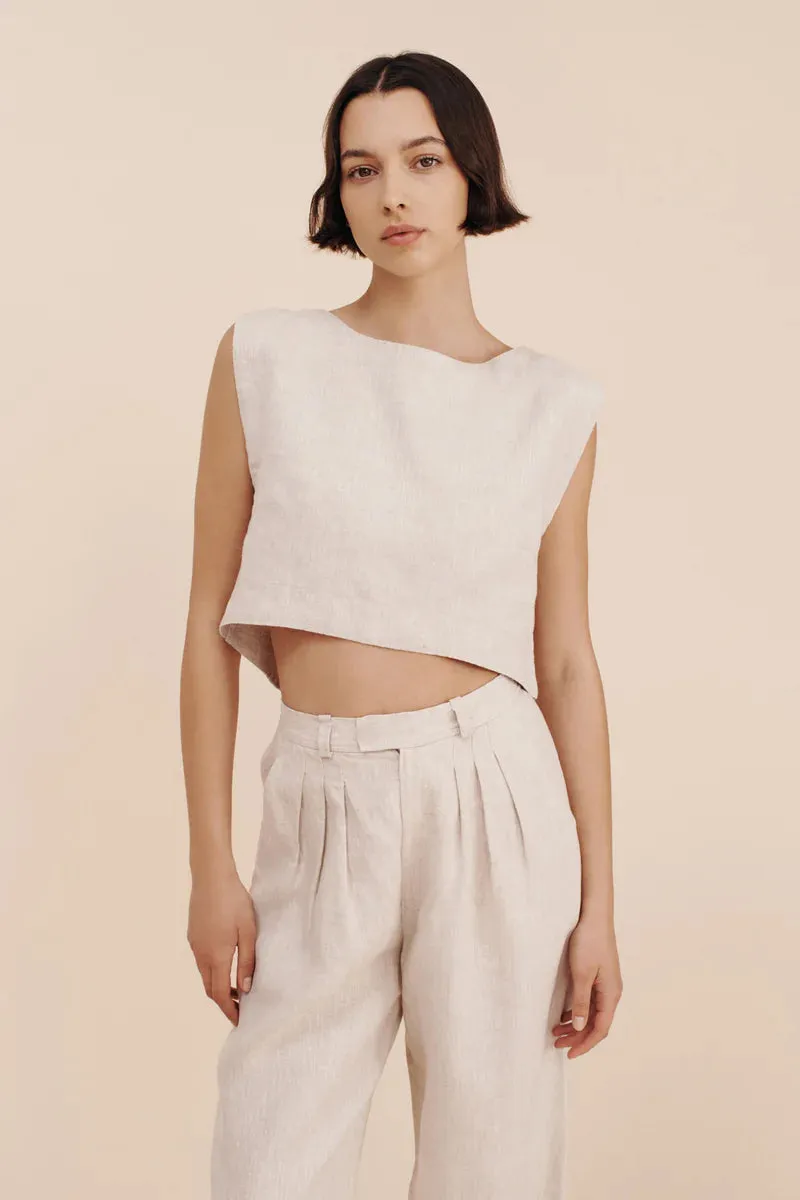 Posse Louis Trouser in Natural