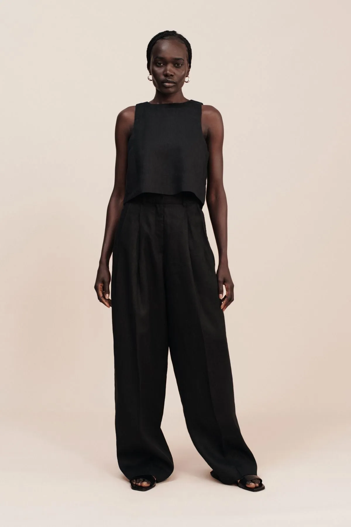 Posse Wyatt Trouser in Black