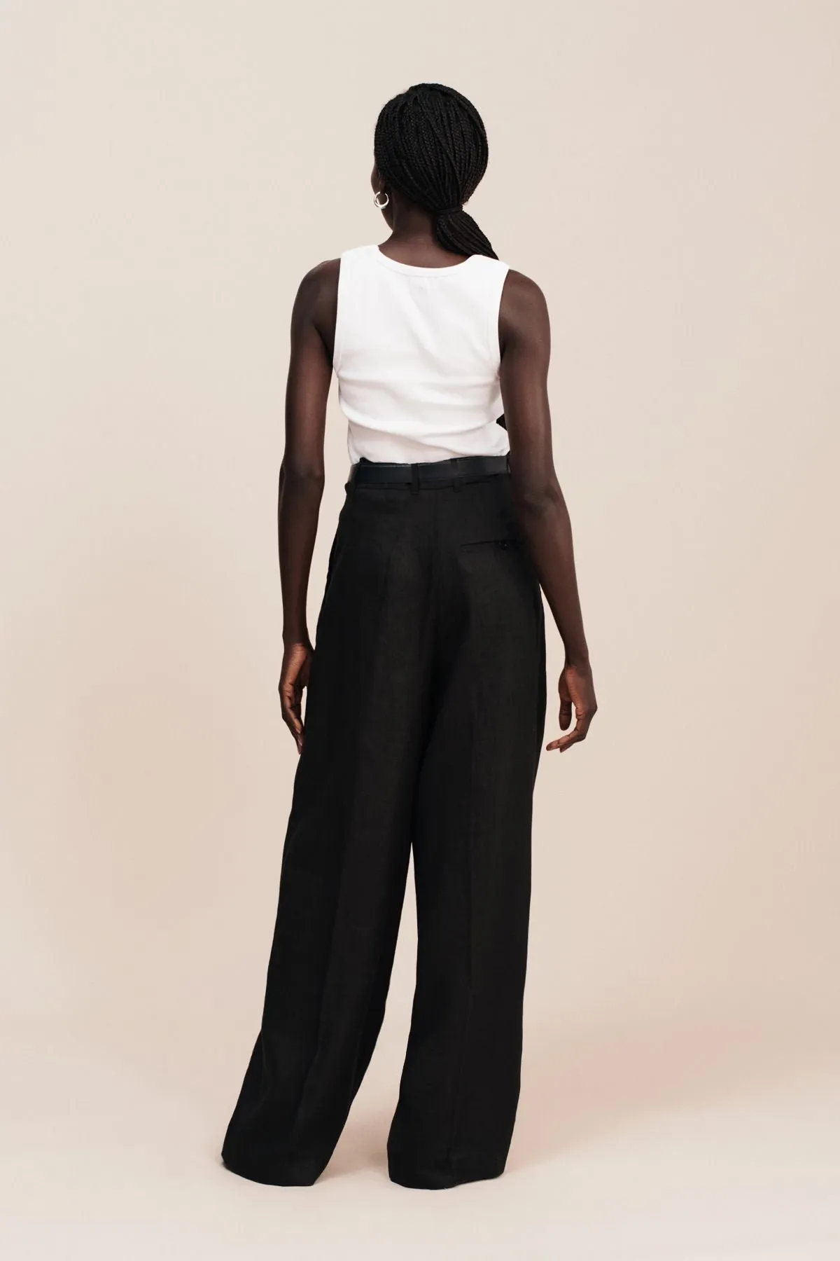 Posse Wyatt Trouser in Black