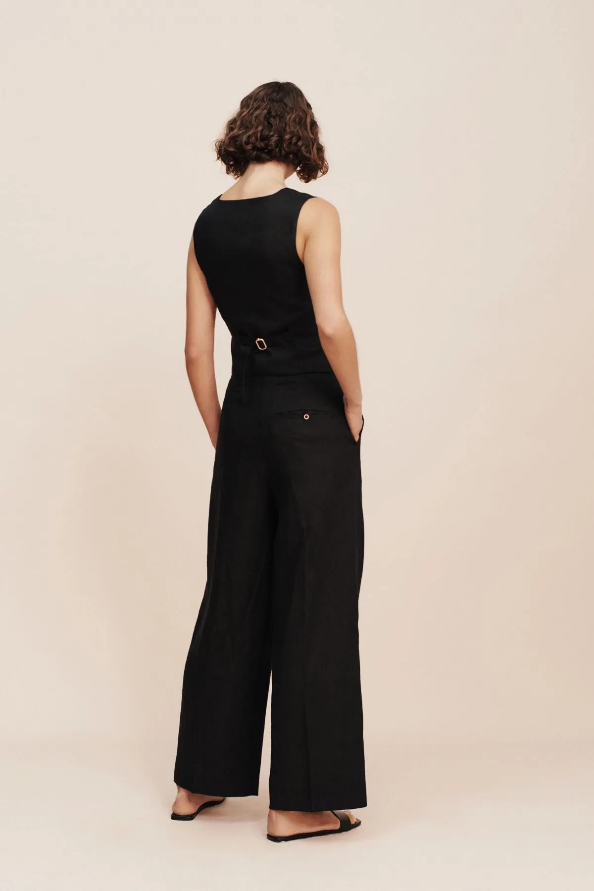 Posse Wyatt Trouser in Black